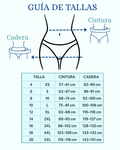 Short Moldeador Tiro Alto con Broche Ref-SF42