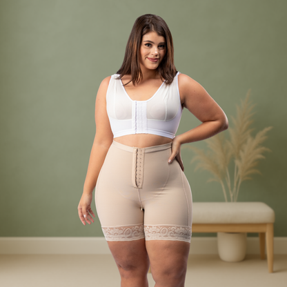 Short Moldeador Tiro Alto con Broche