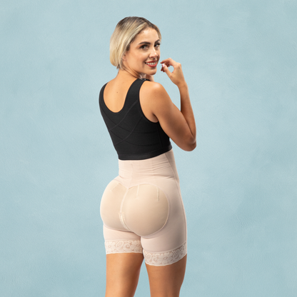 Short Moldeador Tiro Alto con Broche