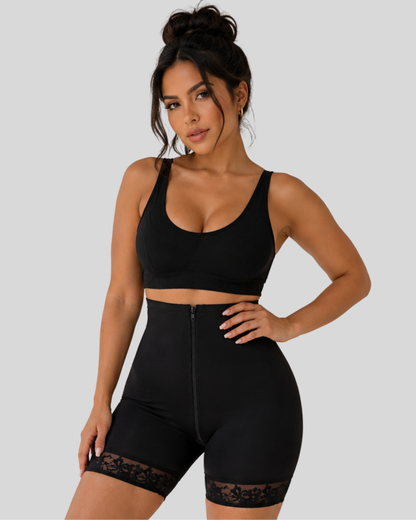 Short tiro alto con Cremallera - SF53