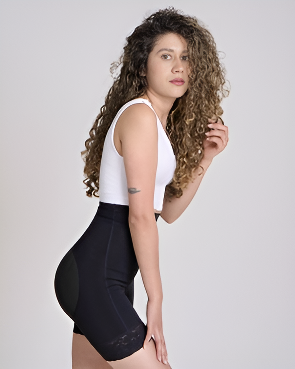 Short Cremallera Tiro Alto Ref-SF27