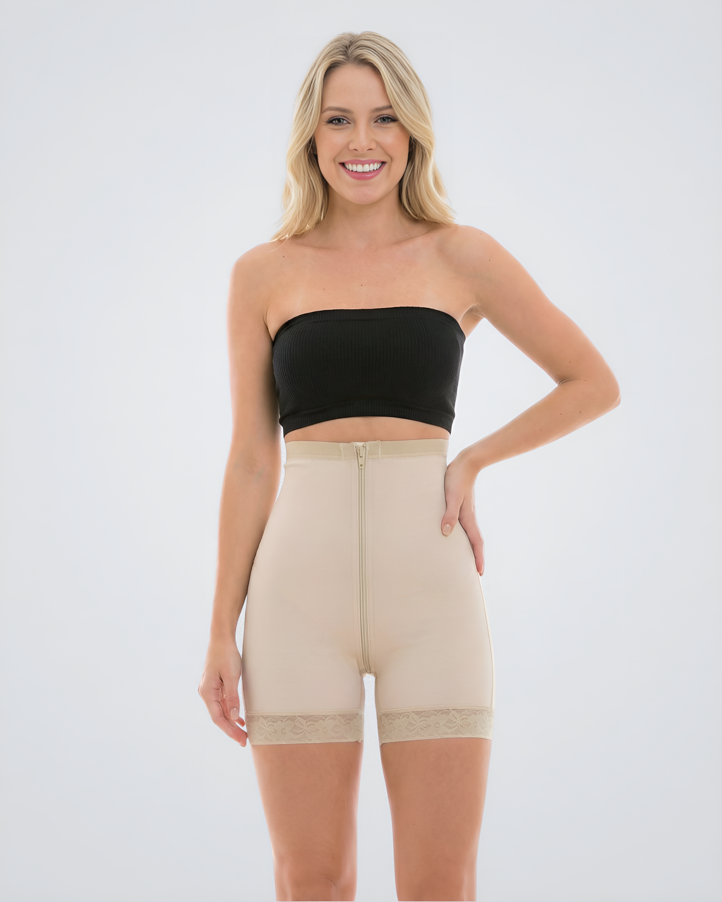 Short tiro alto con Cremallera Ref-SF53